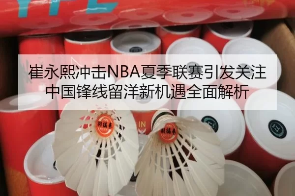 崔永熙冲击NBA夏季联赛引发关注中国锋线留洋新机遇全面解析